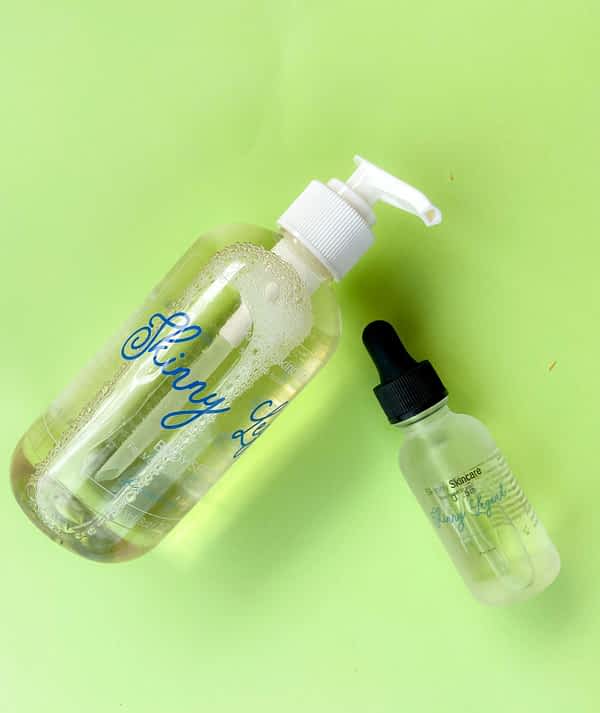 Skinny Legend body and face serum green
